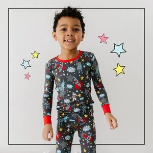 Little Sleepies Justice League Bamboo Pajama Set